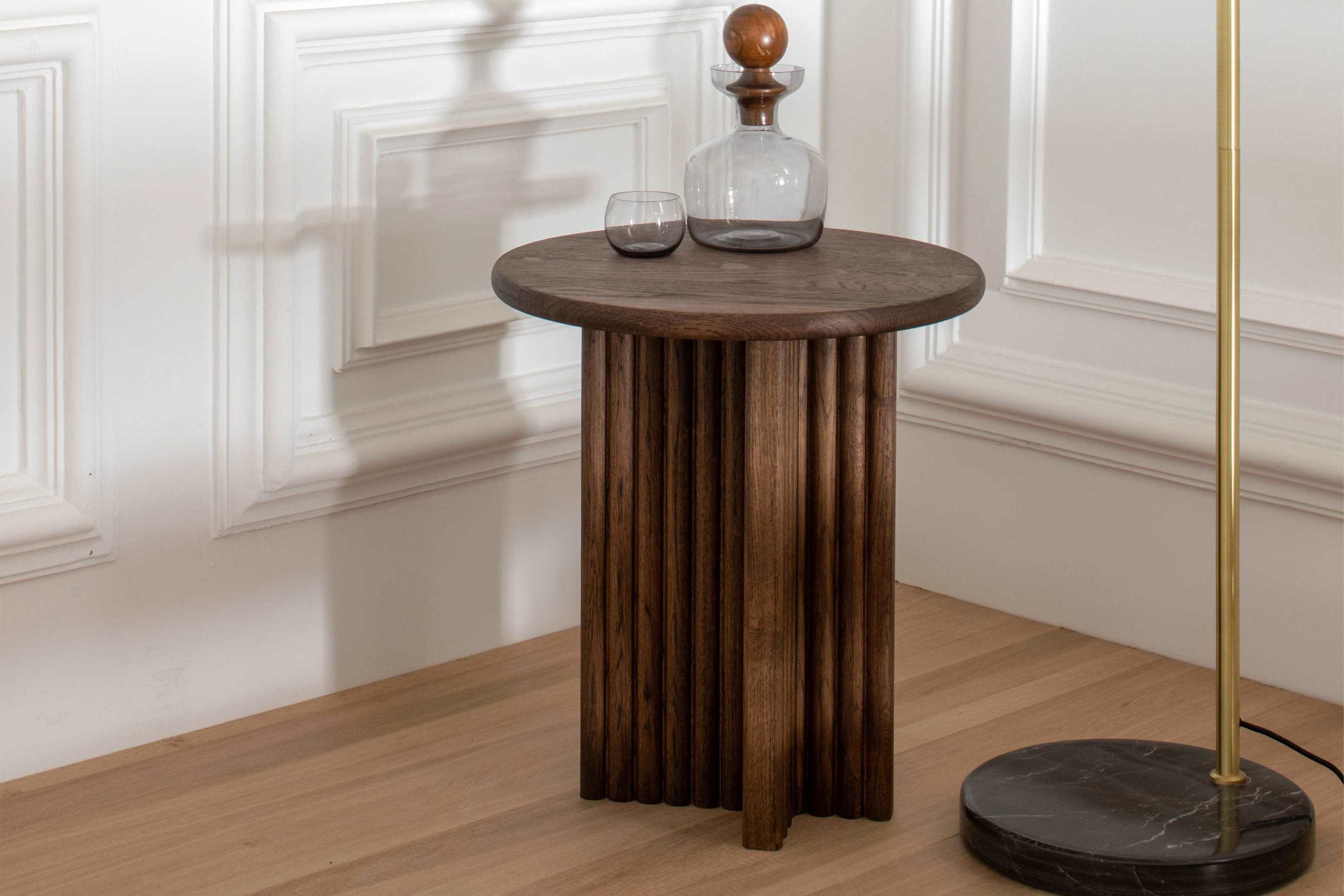 Beistelltische aus Massivholz