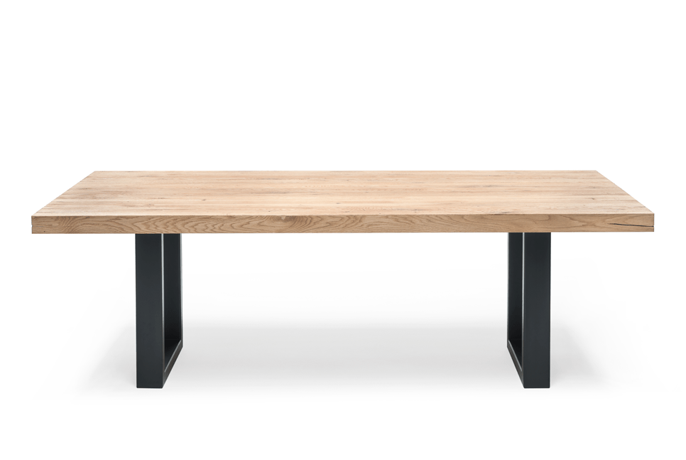 TYKO Esstisch auf Metallfüssen (U-Profil) - SOLIDMADE | Design Furniture