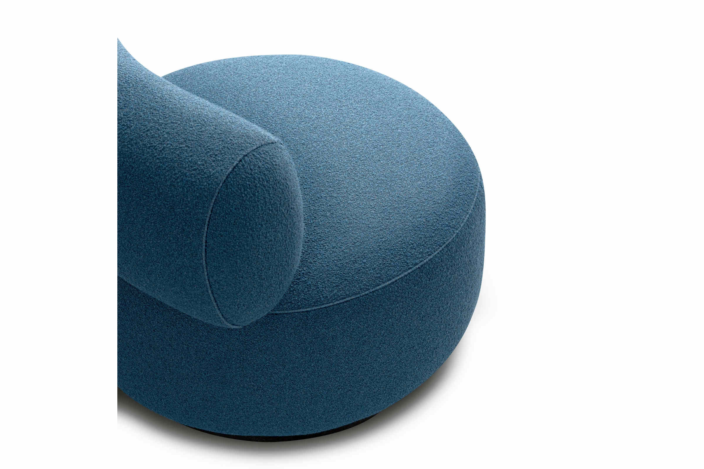 Nahaufnahme der Rückseite des Sessels