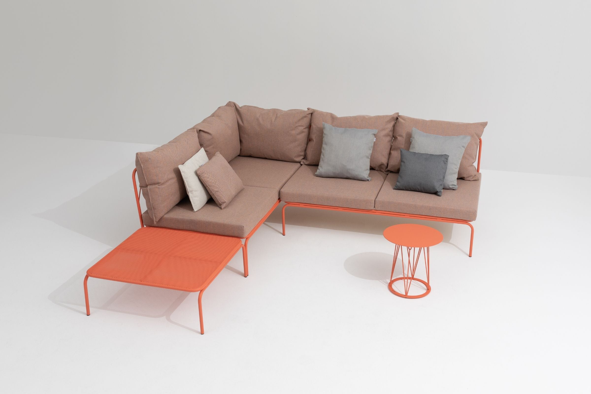 ATAMAN Designer Gartensofa Mittelelement 160 – Kombiniert mit weiteren Modulen