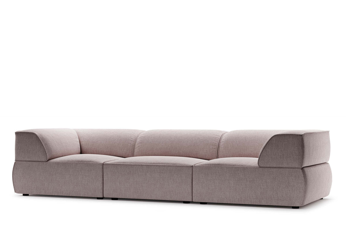 BRELA Designer Sofa von EXTRAFORM als großzügige modulare Sofalandschaft in Grau