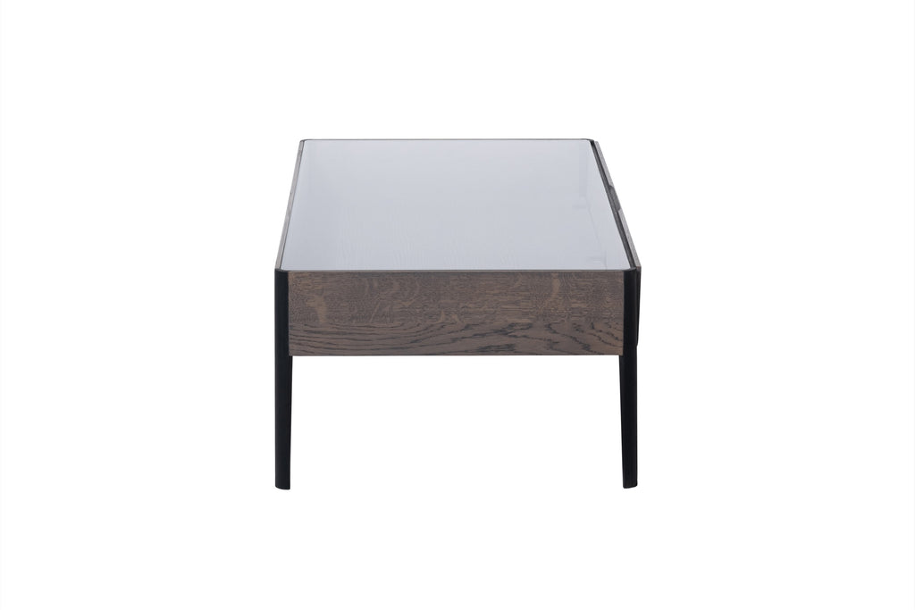 DIORAMA Designer Couchtisch von Woak, seitliche Nahaufnahme