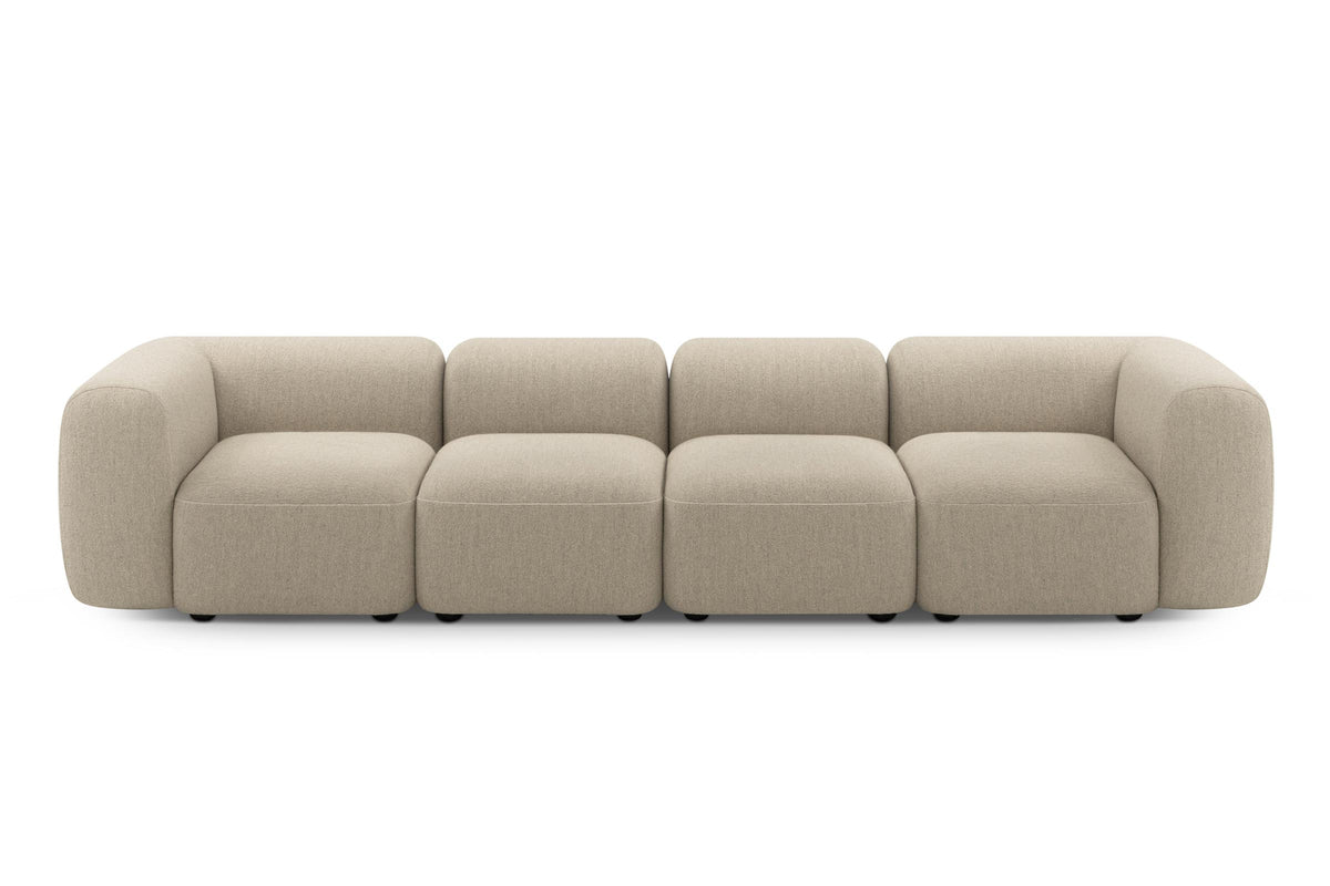 Designer Modular Sofa von Volumen als gerades viersitziges Sofa