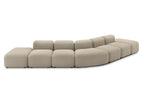 DOLMEN Designer Modular Sofa von Volumen als großzügige modulare Sitzlandschaft