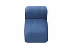 DOLMEN ISLAND Designer Modular Sofa Einzelelement ohne Armlehnen in Frontansicht