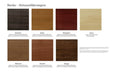 Holzmuster von EXTRAFORM - Buche schwarz, eiche, mahagoni, natur, walnuss, kirsche und wenge