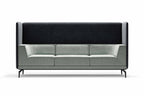 INFINITY ACOUSTIC Designer 3-Sitzer Sofa von EXTRAFORM in Frontansicht