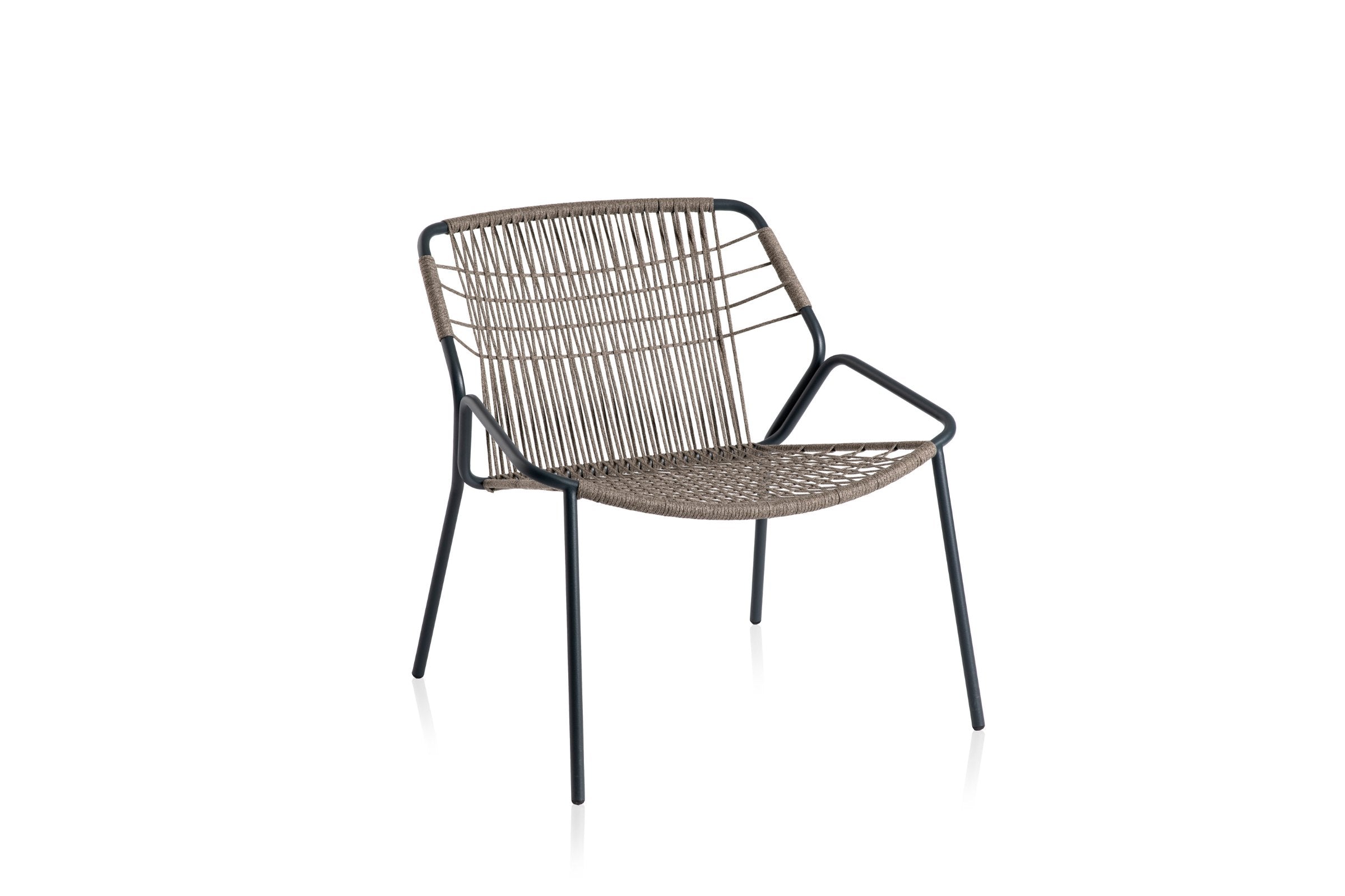 KAPUA Designer Gartensessel von GARDA – seitliche Ansicht