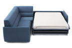 Designer Eck-Schlafsofa von EXTRAFORM mit ausgeklappter Liegefläche