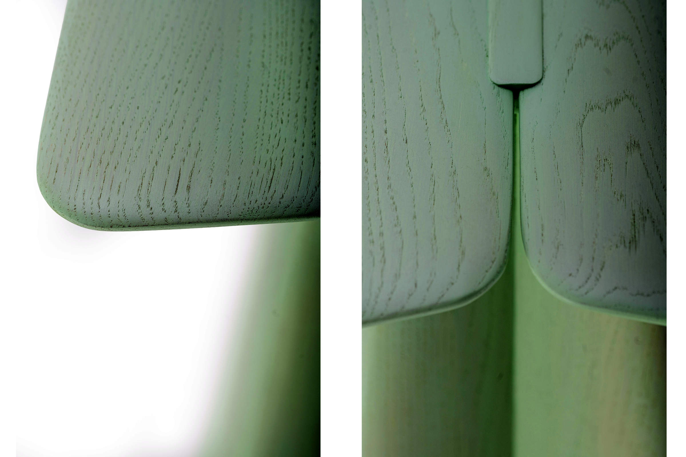 Detailaufnahmen der Tischoberflächen