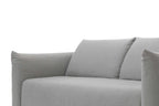 LUNA Designer 2-Sitzer Schlafsofa Detailansicht von Sitzfläche und Rückenpolstern