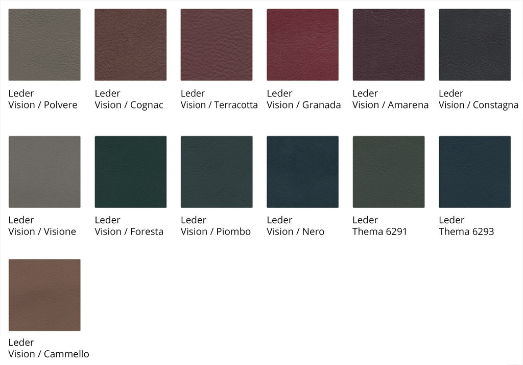 Ledermuster in verschiedenen Farben von Vision und Thema