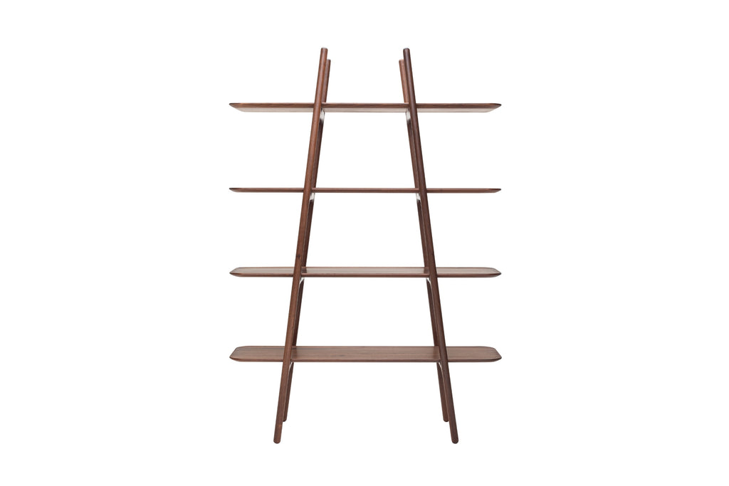 Das Bücherregal mit zeitlosem, schlankem Design - Vorderansicht