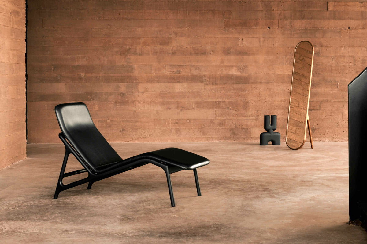 MARSHALL Designer Lounge-Sessel – Massivholz mit Luxus