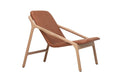 MARSHALL Designer Sessel mit minimalistischem Design und Massivholzrahmen