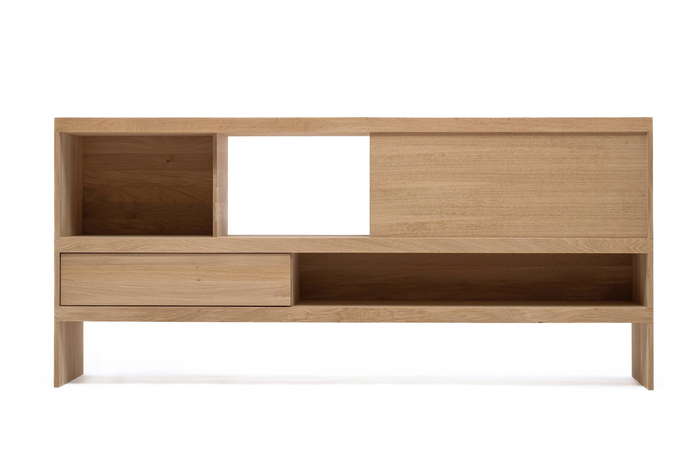 Minimalistisches MIES Designer Sideboard von Woak in Frontansicht