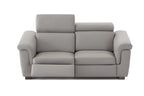 PLEASURE Designer Relax Sofa mit verstellter Kopfstütze und Fußstütze