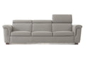 PLEASURE Designer 3-Sitzer Relax Sofa mit verstellter Kopfstütze
