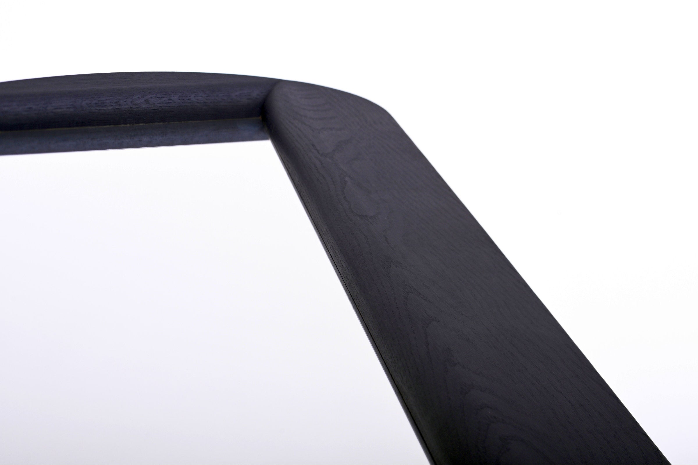 Holzstruktur Nahaufnahme des Spiegels