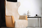 In Beige und Braun im modernen Wohnraum