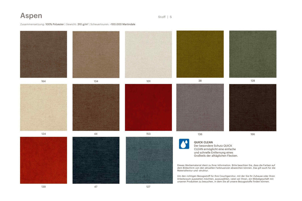 Stoffmuster S von EXTRAFORM - Aspen