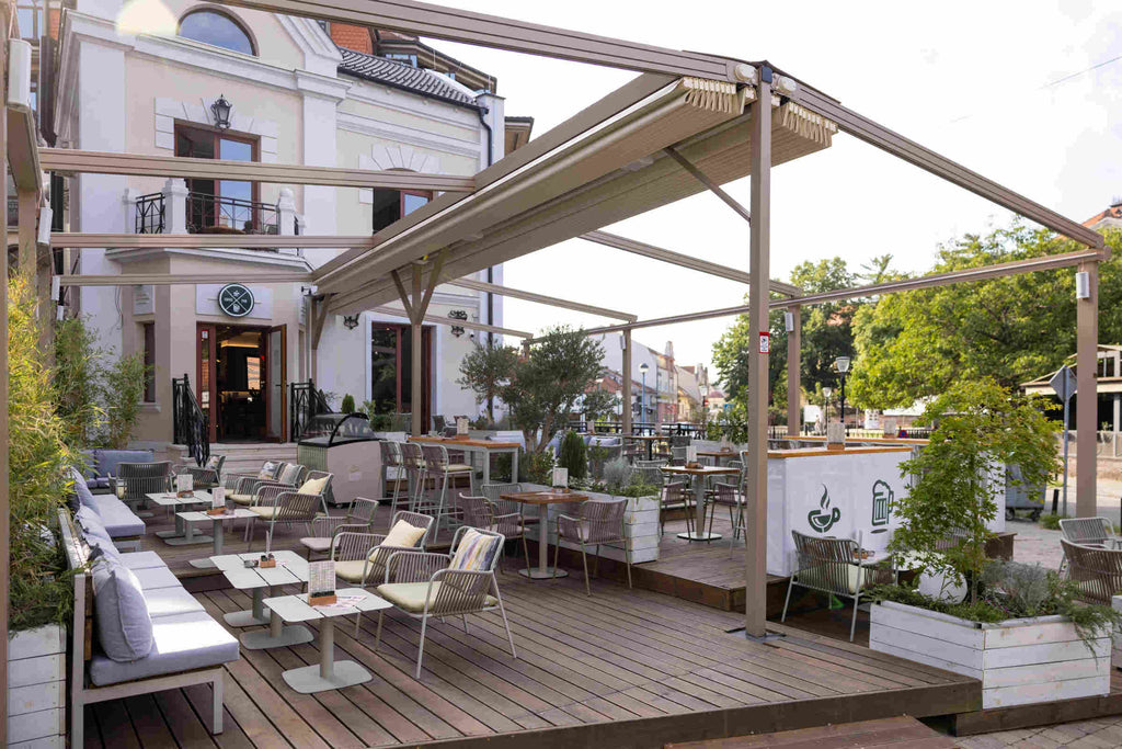 Gartenclubtisch Gastronomie – Outdoor Loungebereich Hotel