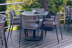 Gartenmöbel Set – Tisch mit Gartenstühlen modern