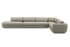 TRIBECA Designer Modular Sofa von Volumen als graues Ecksofa mit offenem Sitzelement links