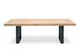TYKO Esstisch mit Metallfüßen von Whiteoak, Gesamtansicht