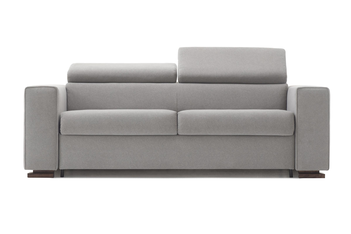 VIVA Designer 2-Sitzer Schlafsofa mit unterschiedlich eingestellten Kopfstützen