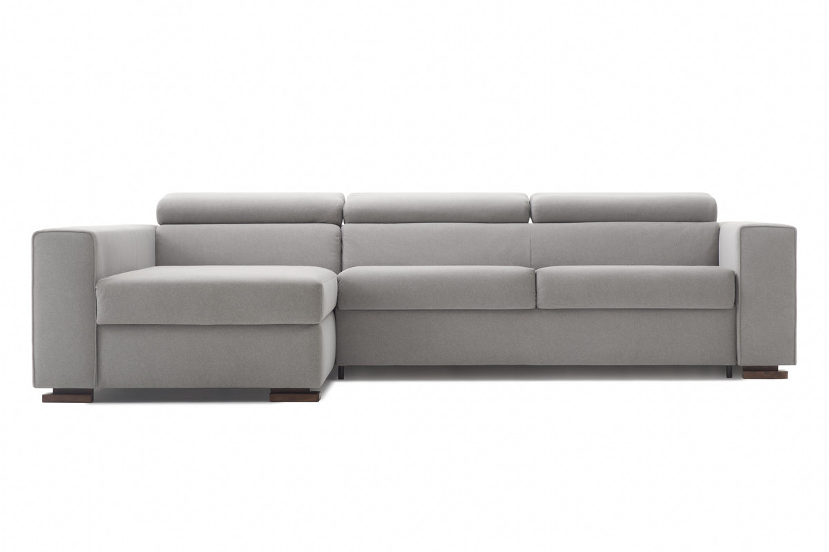 Mit Chaiselongue und verstellbaren Kopfstützen