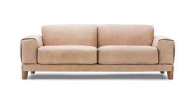 FJORD Designer 3-Sitzer-Sofa von EXTRAFORM mit Daunenfüllung – Vorderansicht