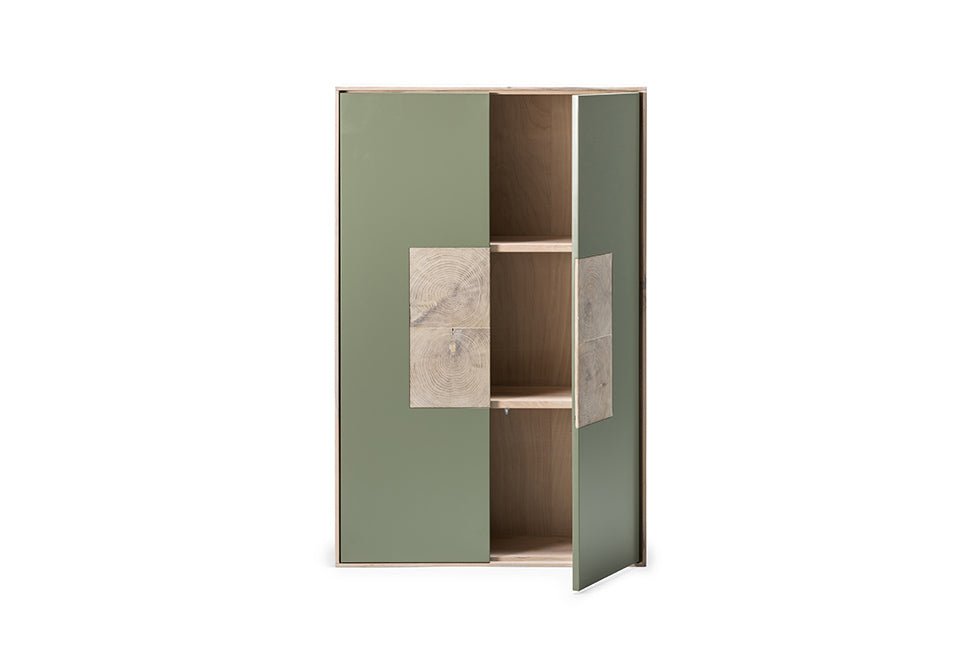 LOTTE Massivholz Wandkommode mit 2-Türen - SOLIDMADE