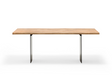 BREE Massivholz Esstisch mit Metallgestell - SOLIDMADE | Design Furniture