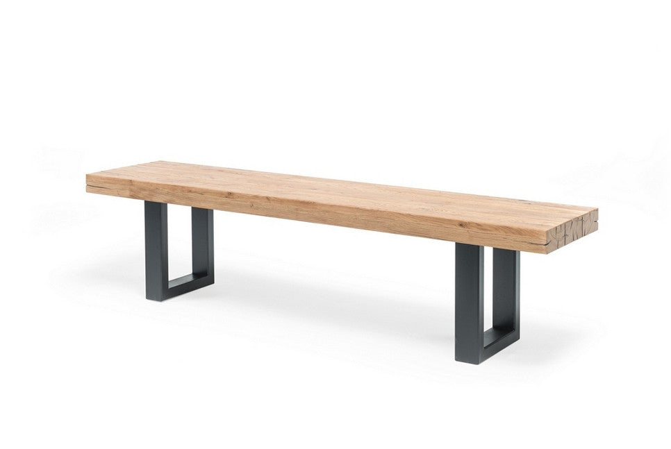 TYKO Sitzbank auf Metallfüssen (U-Profil) - SOLIDMADE | Design Furniture