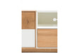 LOTTE Massivholz TV Lowboard mit 3 Sektionen - SOLIDMADE | Design Furniture