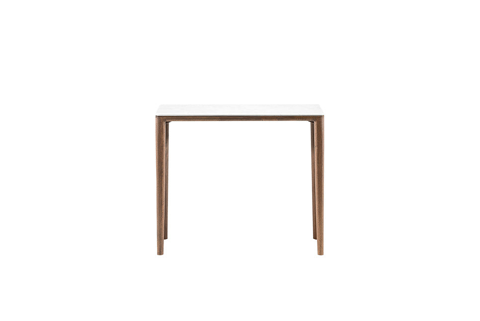 NINAS Massivholz Konsole mit Marmorplatte - SOLIDMADE | Design Furniture